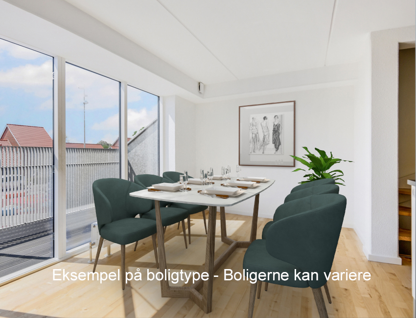 3-room apartment in Vodskov